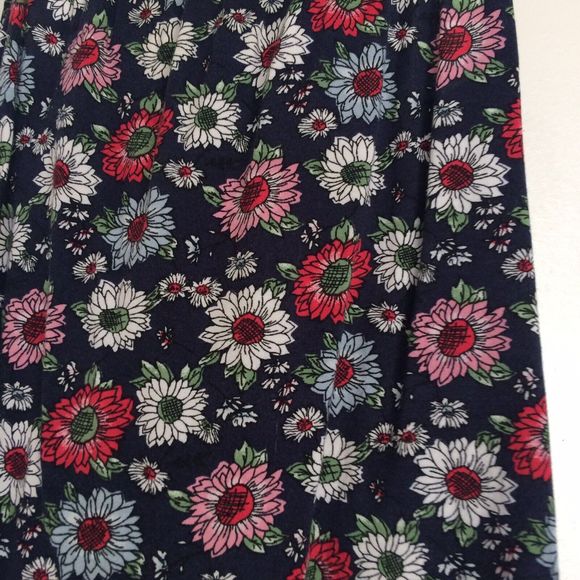 Forever 21 Girls Size 11 Size 12 Spaghetti Cross Straps Blouse Tank Top Floral - Picture 5 of 12